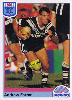 1992 Regina NSW Rugby League #1 Andrew Farrar Front